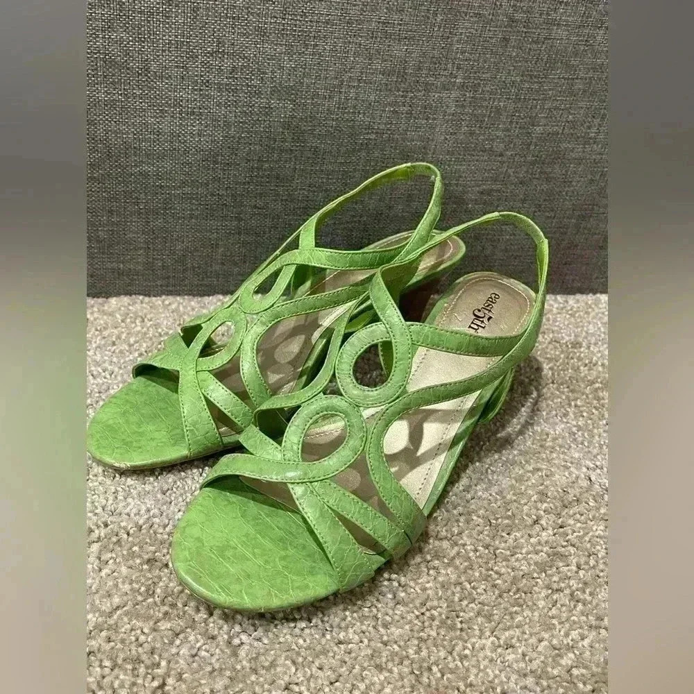 Open Toe Heel by East 5th - Picture 3 of 8